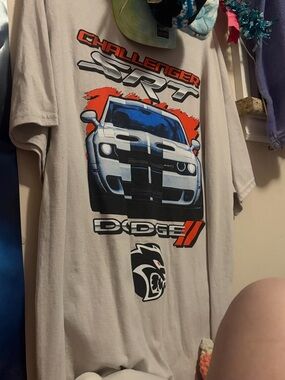 Dodge Challenger SRT Graphic Tee - Beige
